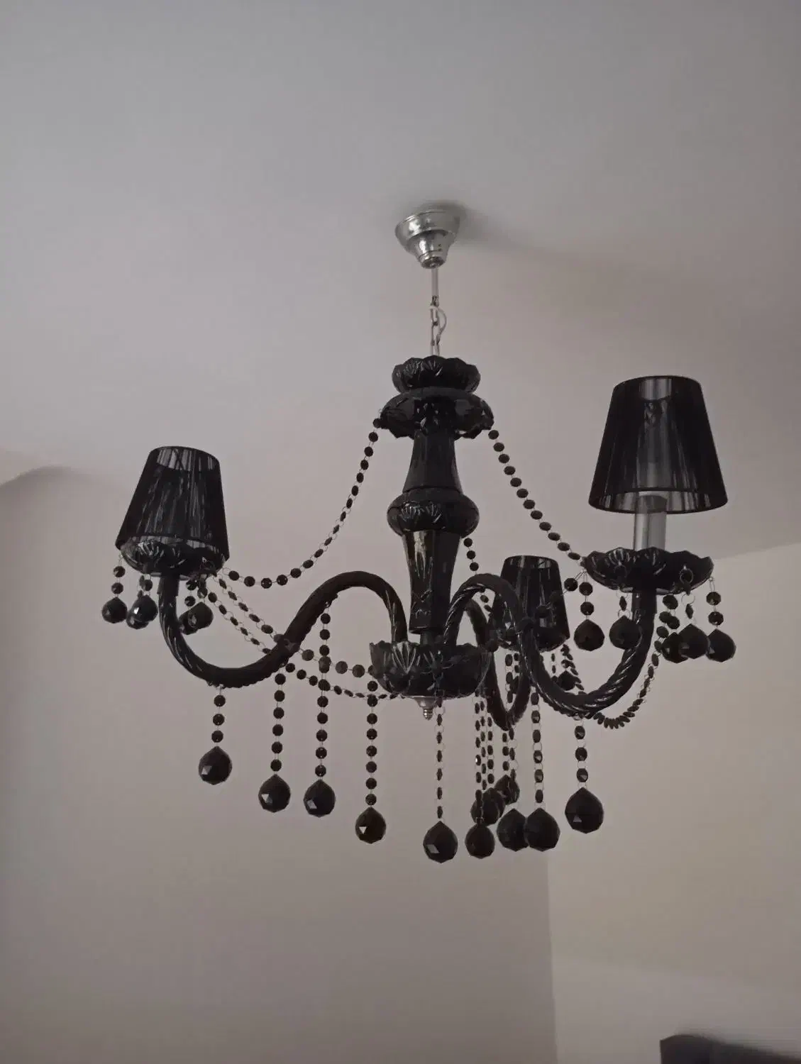 لوستر مشکی|لوستر و چراغ آویز|هشتگرد, هشتگرد قدیم|دیوار