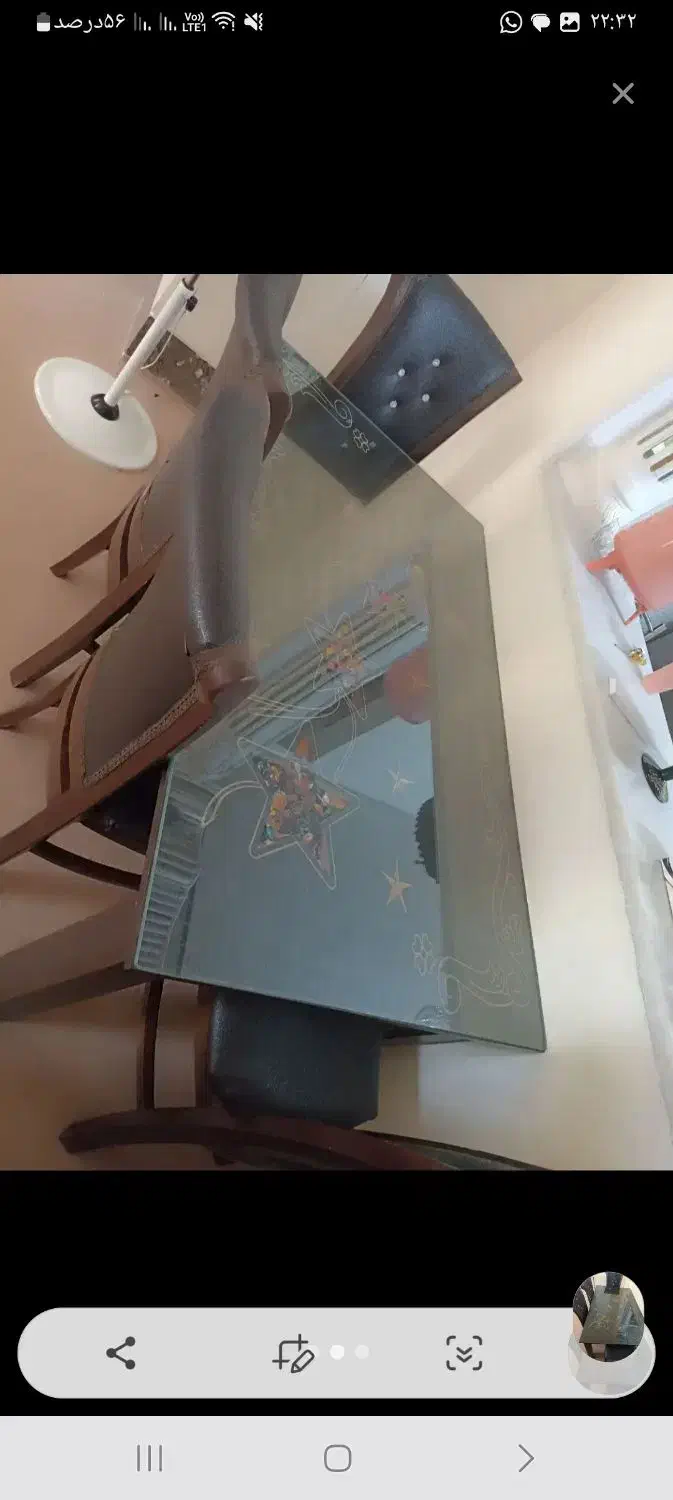 میز ۶ نفره|میز و صندلی غذاخوری|فسا, |دیوار