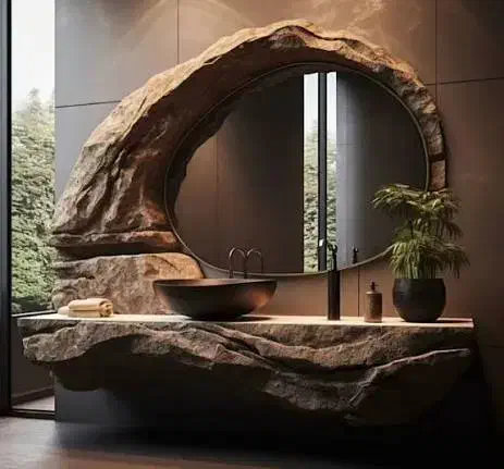 صخره طبیعی با گیاه ، مه و شبنم یا باران|خدمات پیشه و مهارت|تهران, شهرک شهید باقری|دیوار