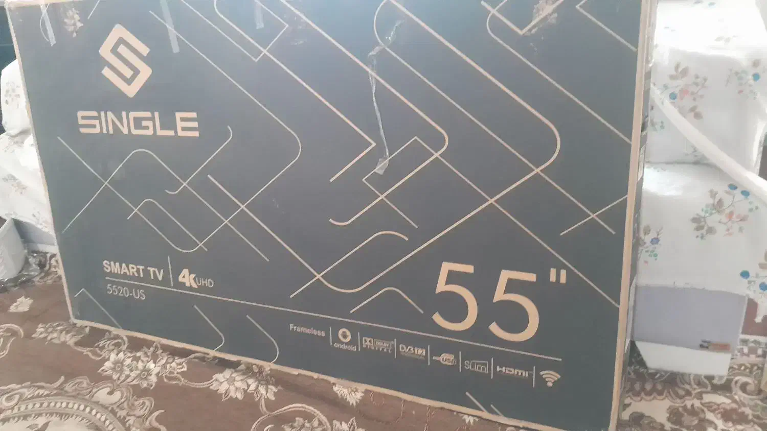 الیدی ۵۵اینچ فورکی اسمارت فول|تلویزیون و پروژکتور|سنندج, |دیوار