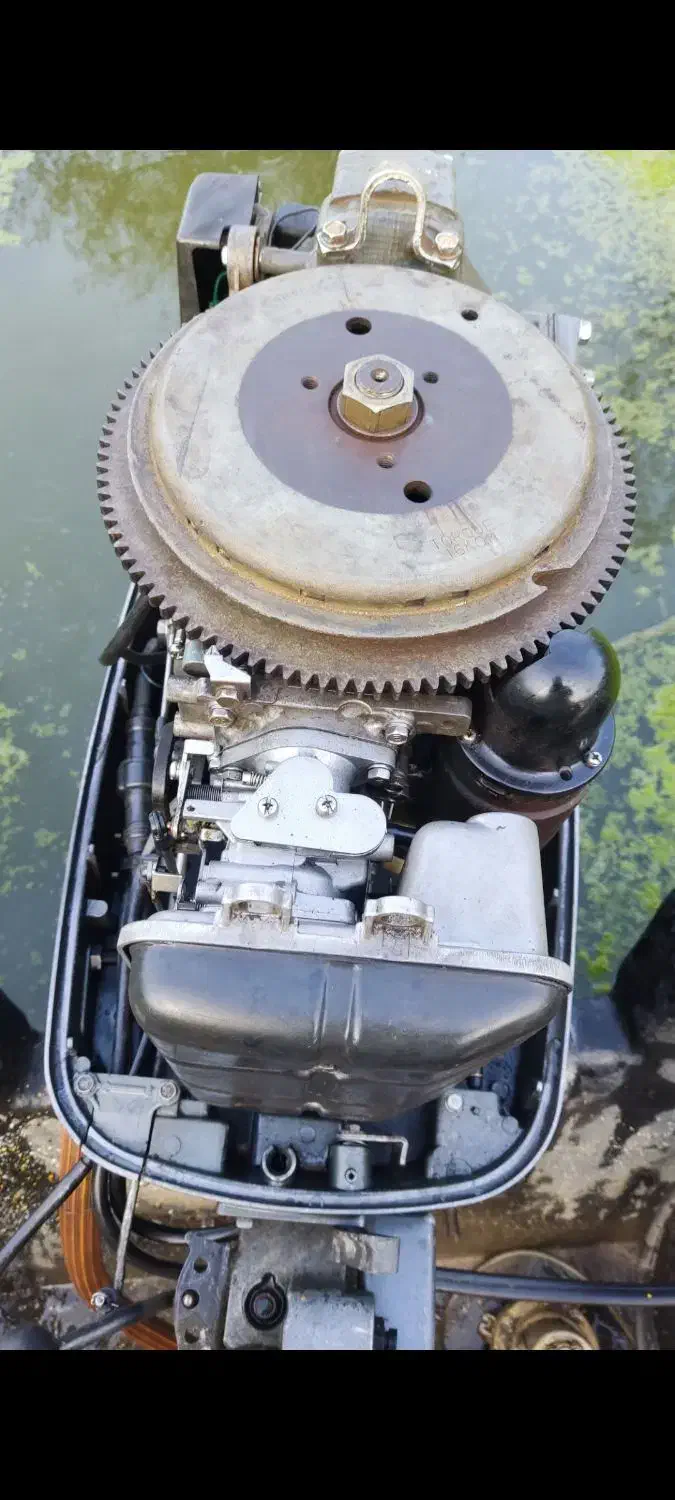 موتور قایق 85|قایق و سایر وسایل نقلیه|بندر انزلی, قلم گوده|دیوار