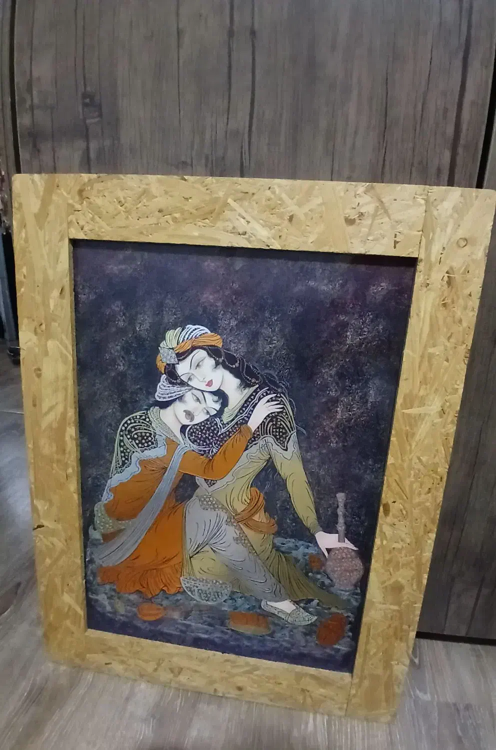 تابلو با قاب چوبی|تابلو، نقاشی، عکس|پرند, فاز ۵|دیوار