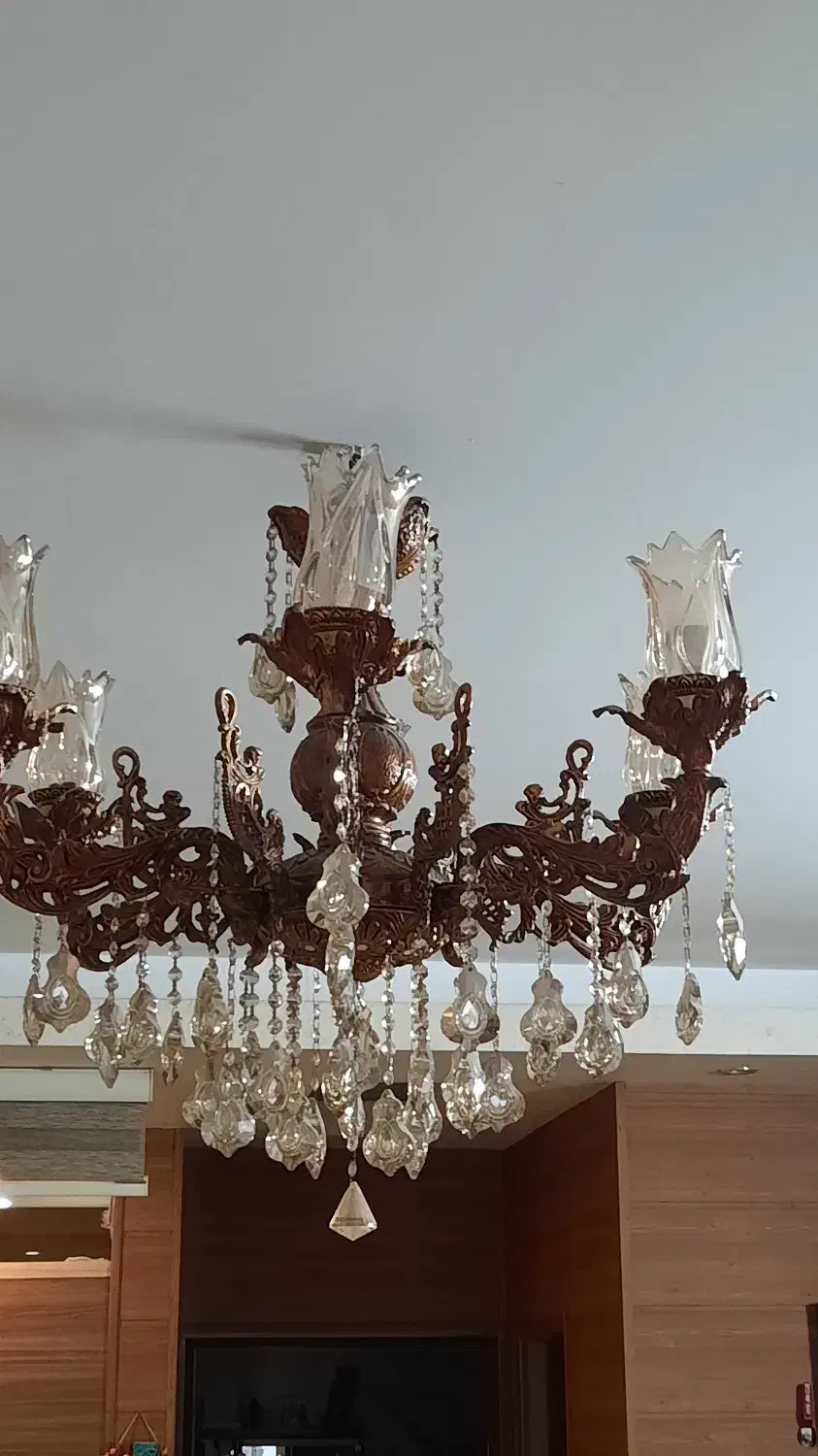 لوستر|لوستر و چراغ آویز|اصفهان, شاهزید|دیوار