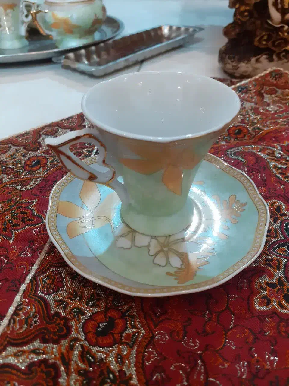 فنجان ونعلبکی ایتالیایی|ظروف سرو و پذیرایی|تهران, هاشم‌آباد|دیوار