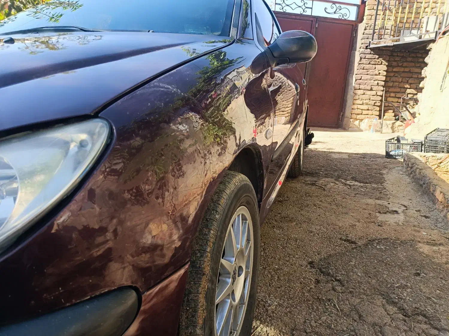 206 sd  v8|خودرو سواری و وانت|روانسر, |دیوار