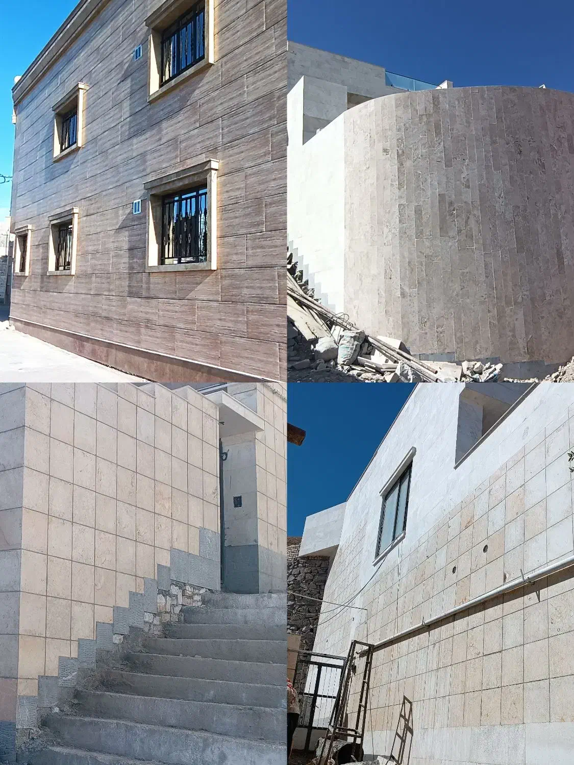 نبشی کشی. دیوارچینی. کاشیکاری. نما. پله|خدمات پیشه و مهارت|بیرجند, |دیوار