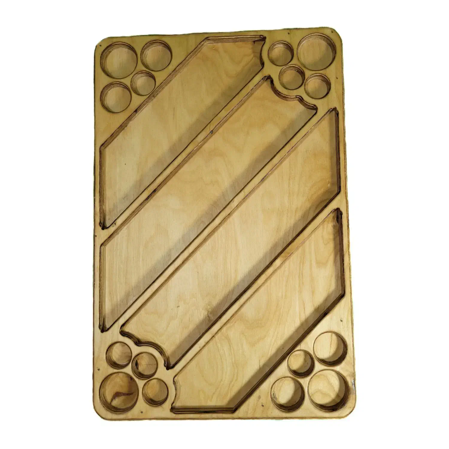 تولید سینی مزه چوبی وآجیل خوری وشیرینی خوری لاکچری|ظروف سرو و پذیرایی|بافق, |دیوار