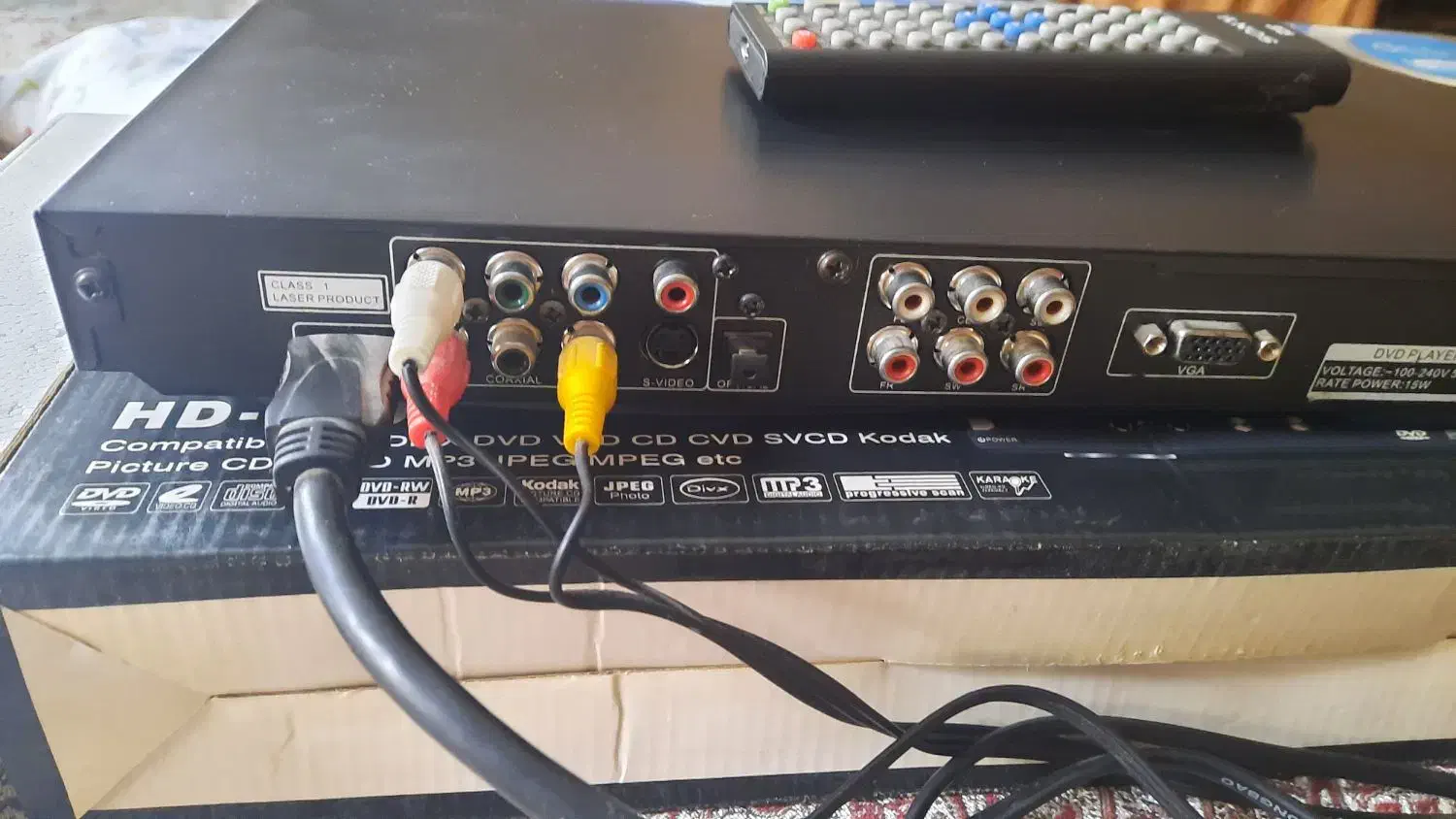 دی وی دی پلیر سونیSony|پخشکننده DVD و ویدیو|کرج, باغستان|دیوار