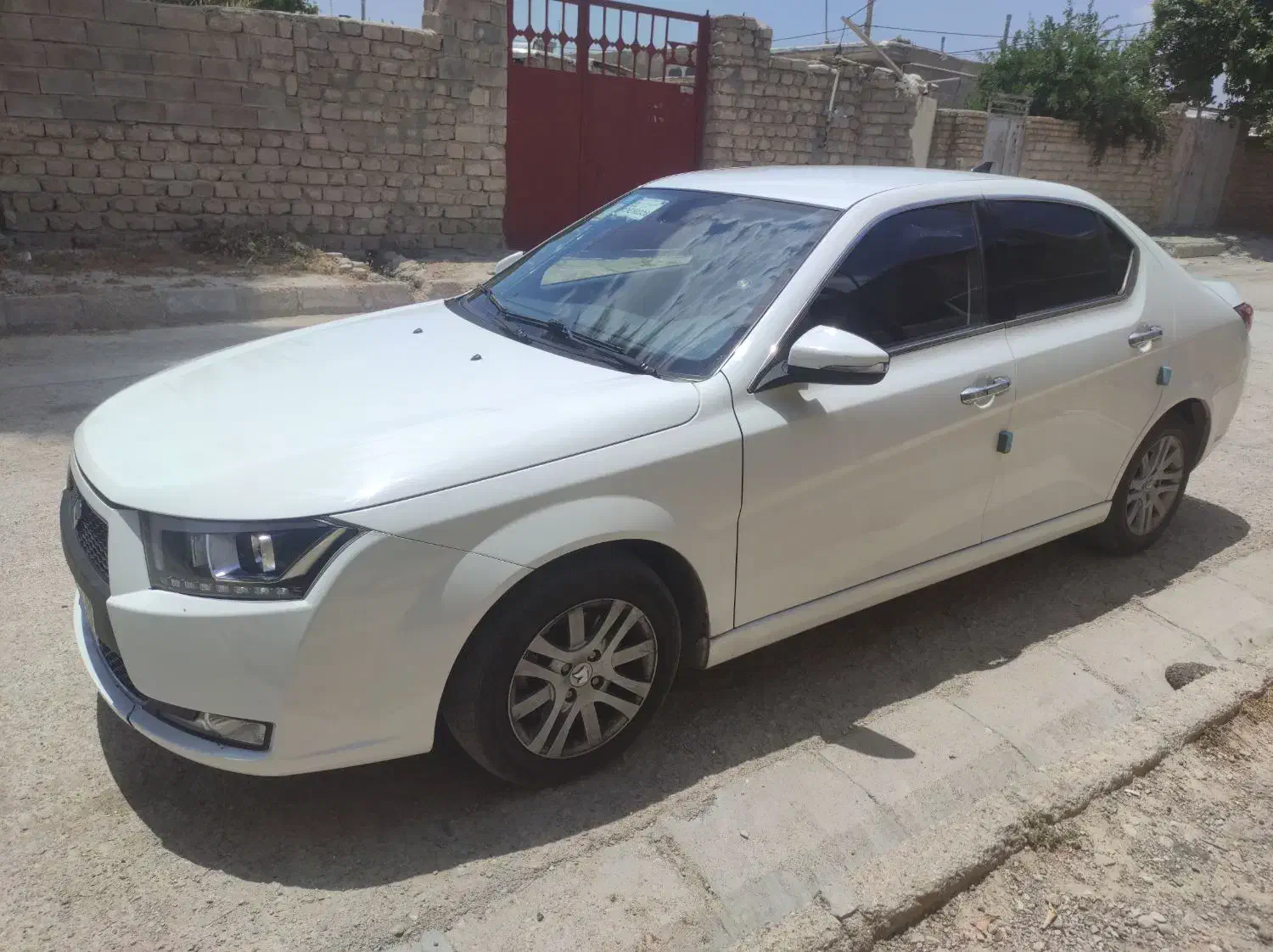 ماشین دناپلاس1403سفید|خودرو سواری و وانت|فیروزآباد (فارس), |دیوار