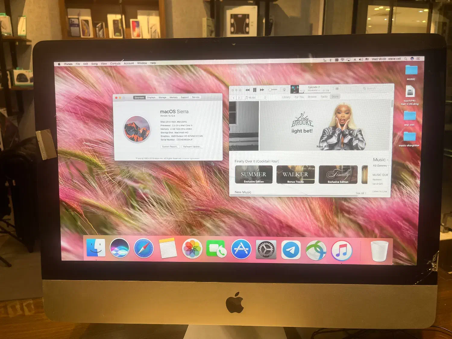 imac 2011|رایانه رومیزی|اصفهان, جلفا|دیوار