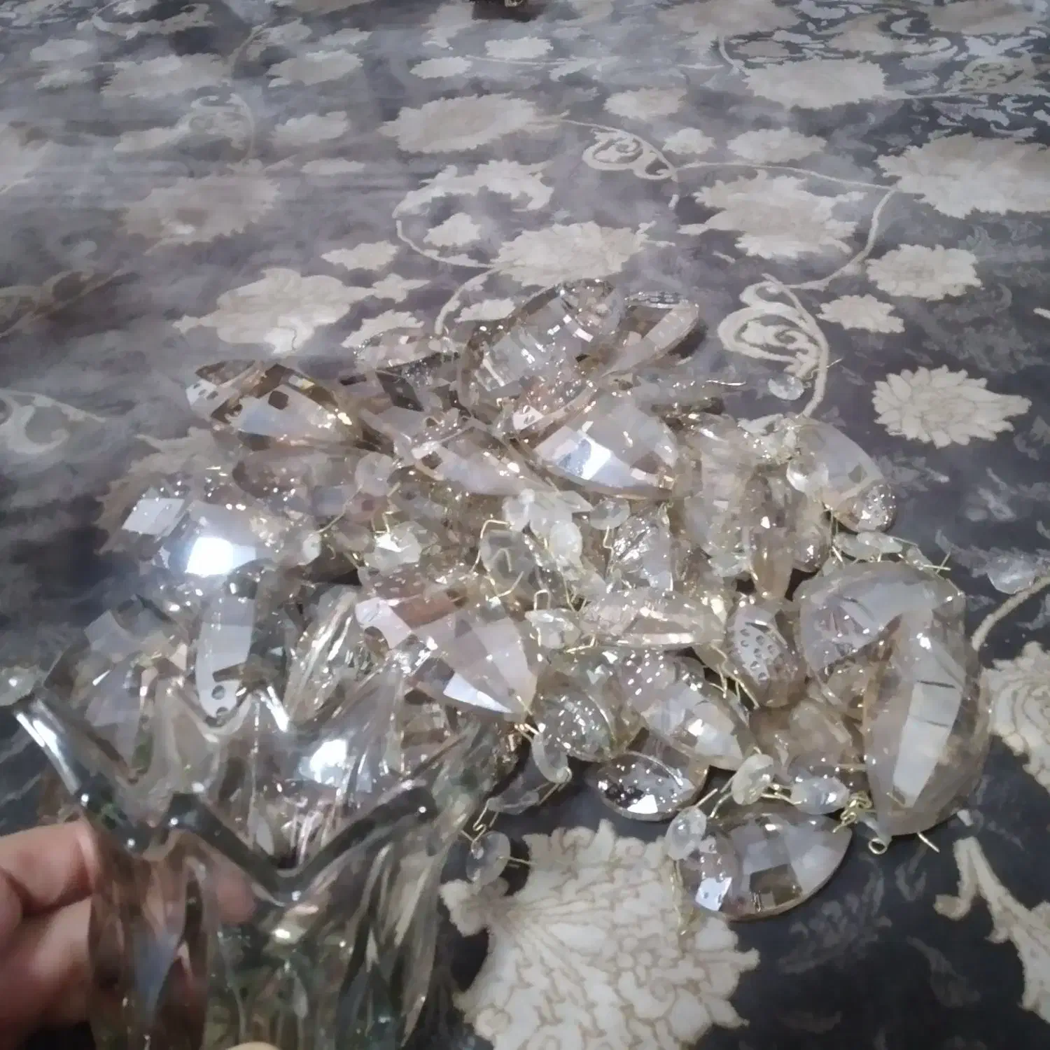 حباب لوستر با آویز لوستر|لوستر و چراغ آویز|تهران, اتابک|دیوار