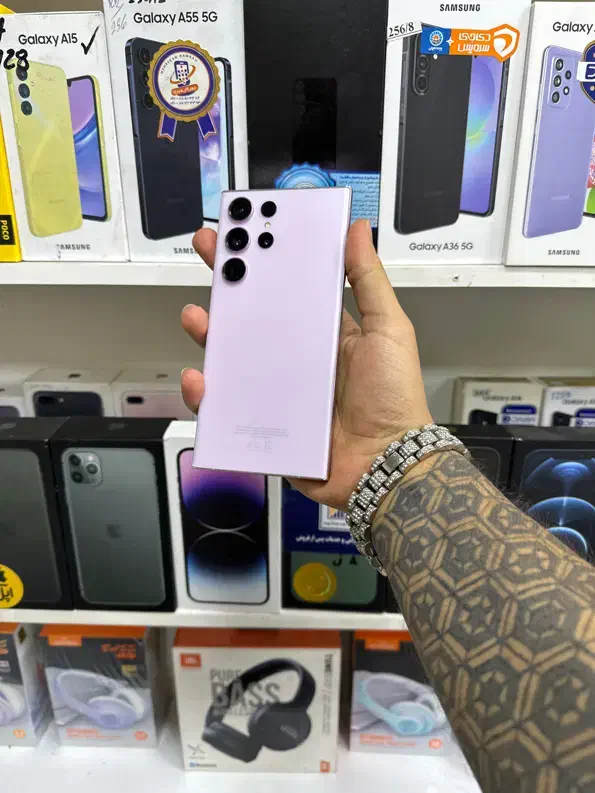 سامسونگ Galaxy S23 ultra با ۱۸ ماه گارانتی شرکتی|موبایل|قم, نیروگاه|دیوار