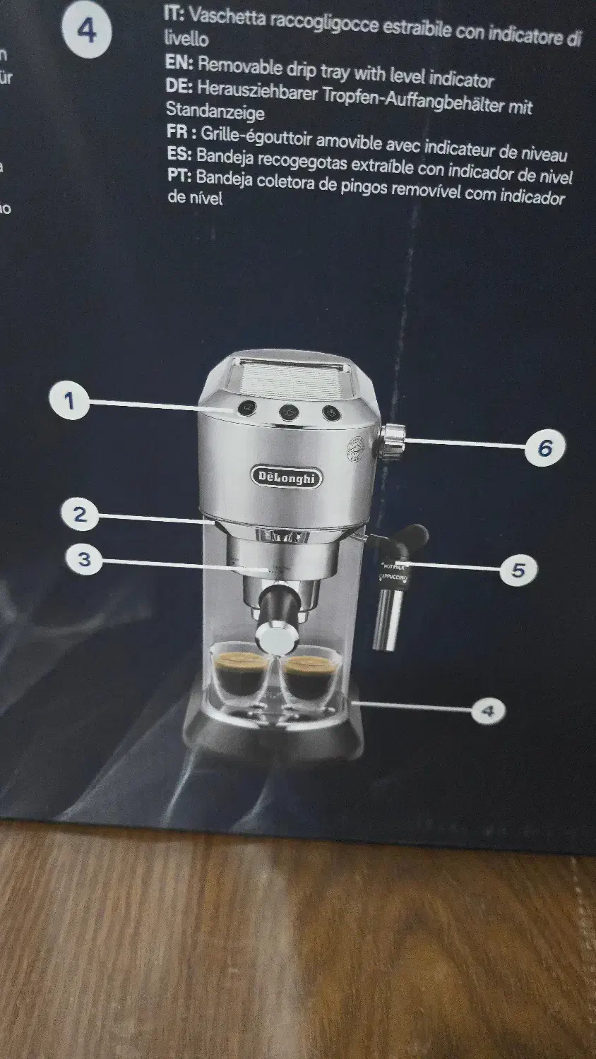 اسپرسو ساز دلونگی مدل EC685|سماور، چای‌ساز، قهوه‌ساز|بندرعباس, |دیوار