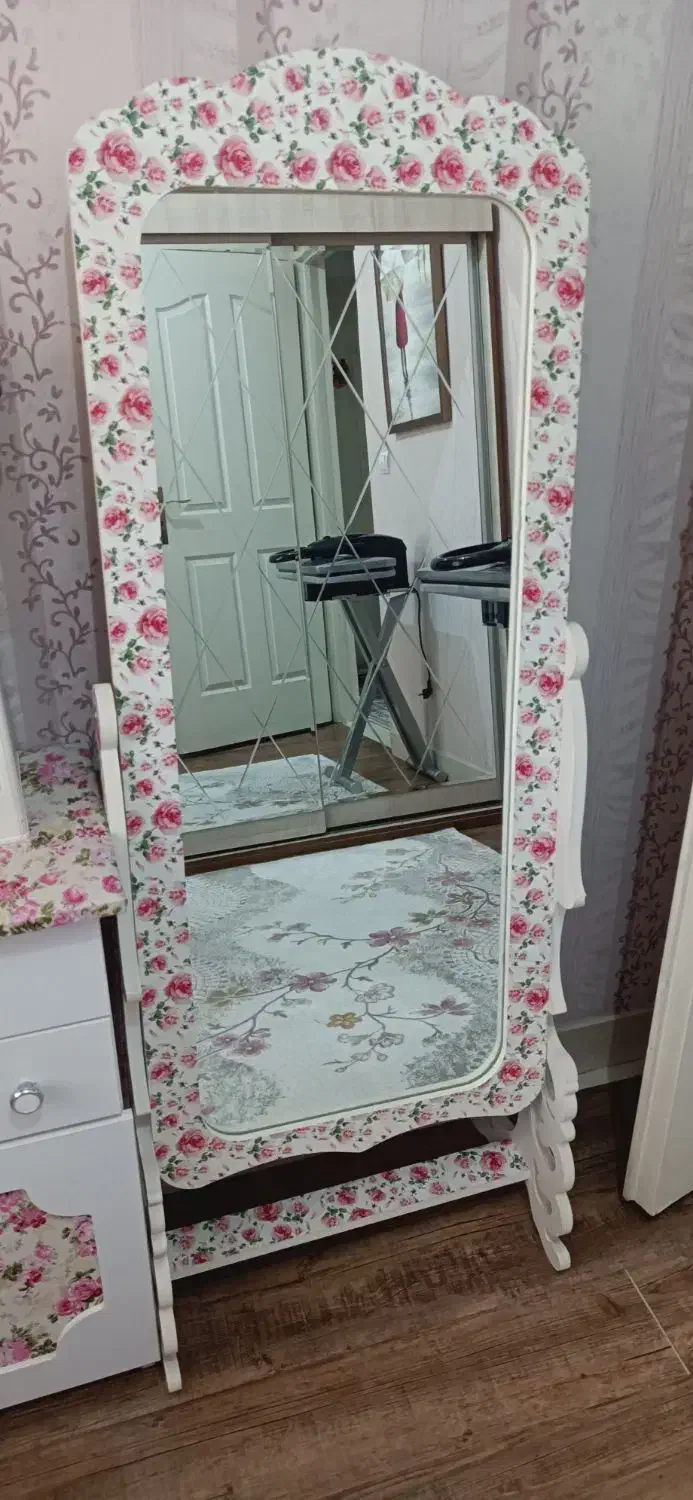 آینه قدی گل گلی|آینه|تهران, افسریه شمالی|دیوار