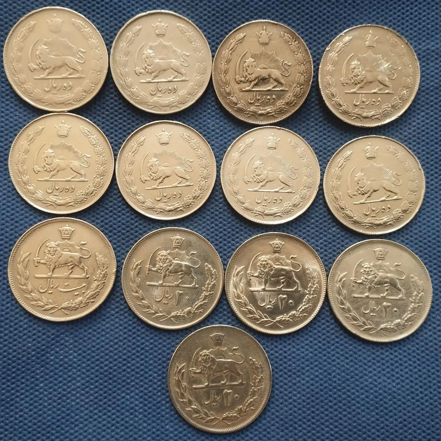 مجموعه 41 سکه نایاب پهلوی با ارور کمیاب|کلکسیون سکه، تمبر، اسکناس|نجف‌آباد, ویلاشهر|دیوار