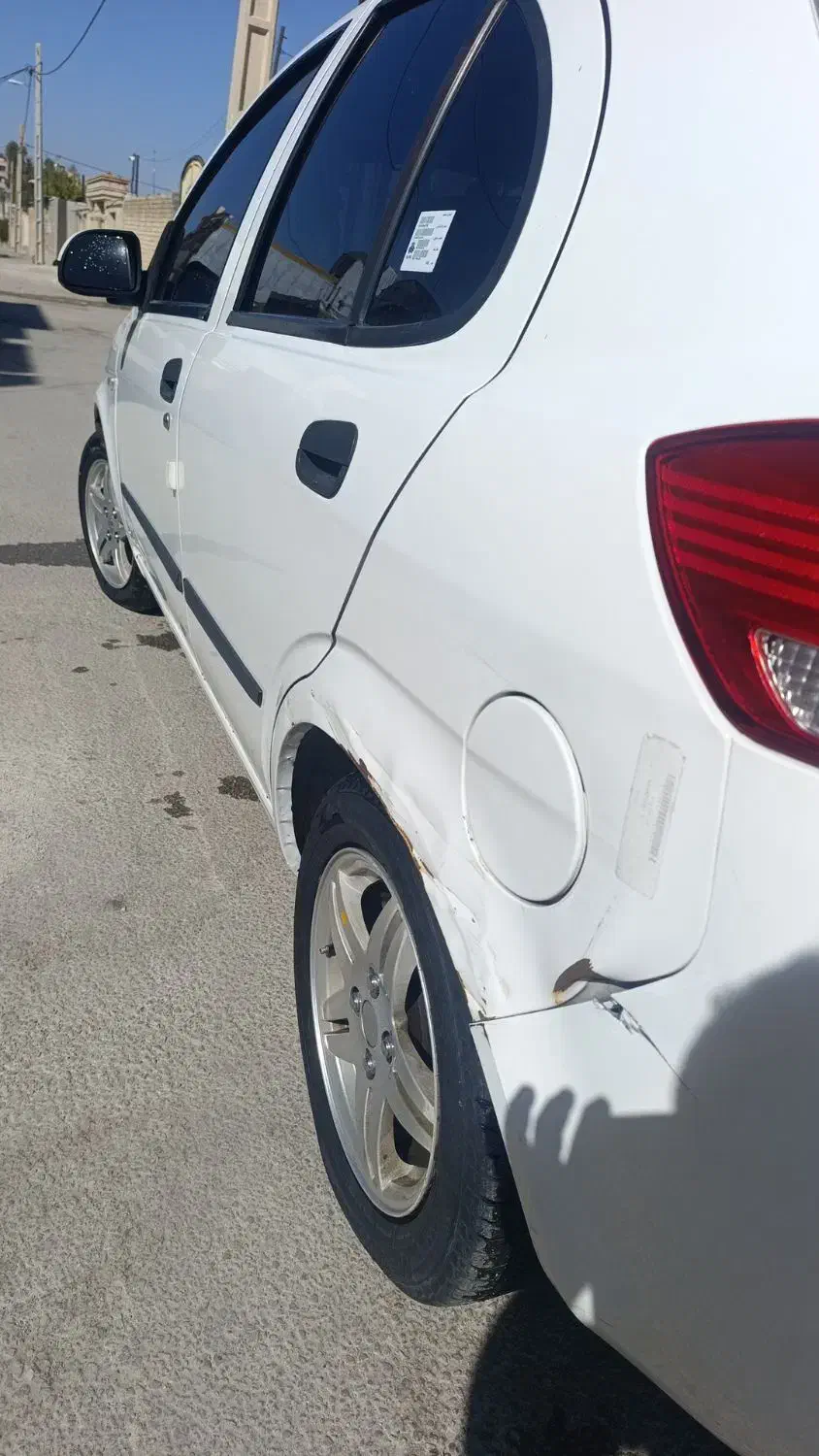 سواری تیبا ۲ سفید|خودرو سواری و وانت|فیروزآباد (فارس), |دیوار