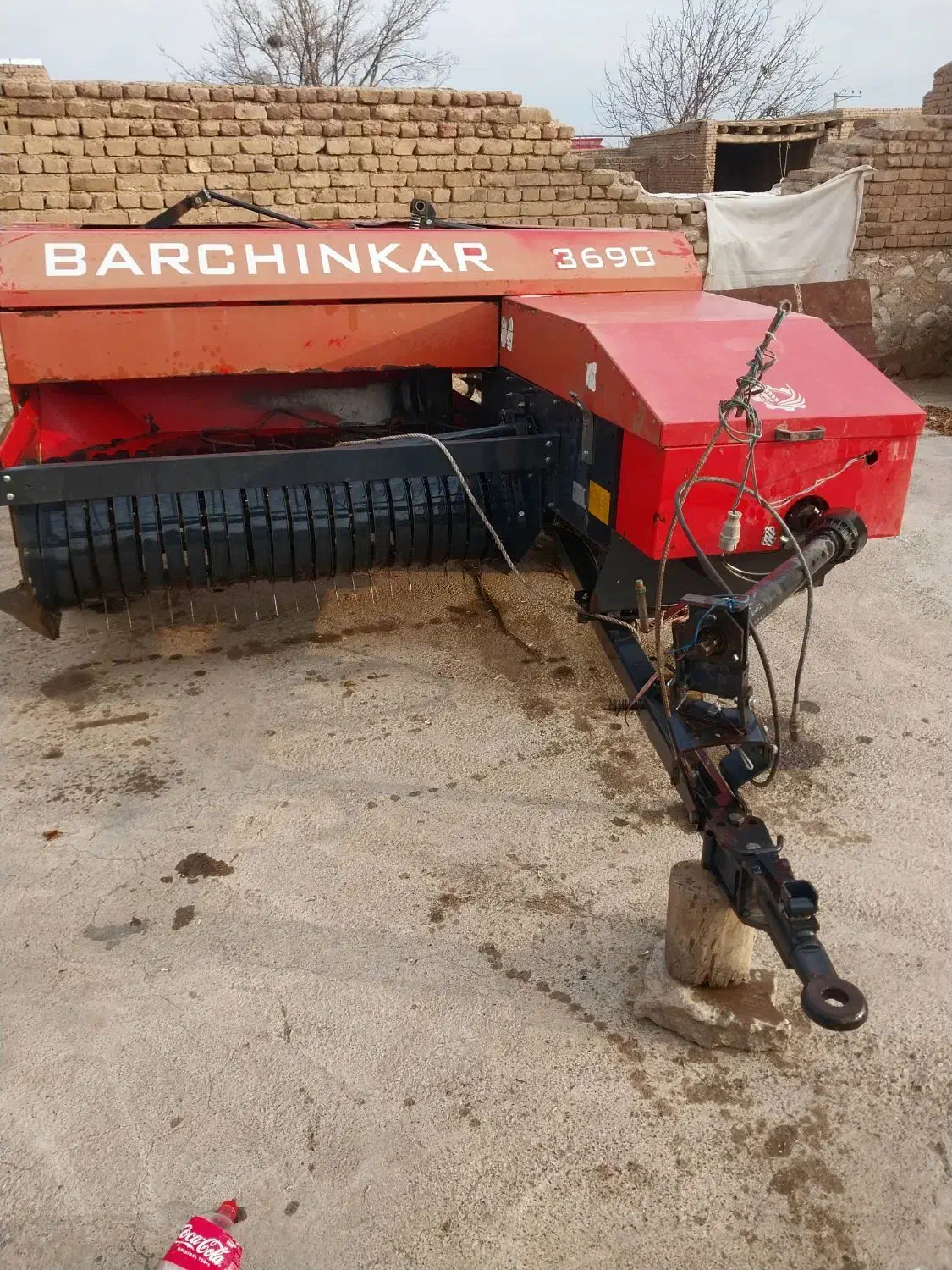 دستگاه پرس برچینکار کاه ویونجه|ماشینآلات صنعتی|خوی, |دیوار