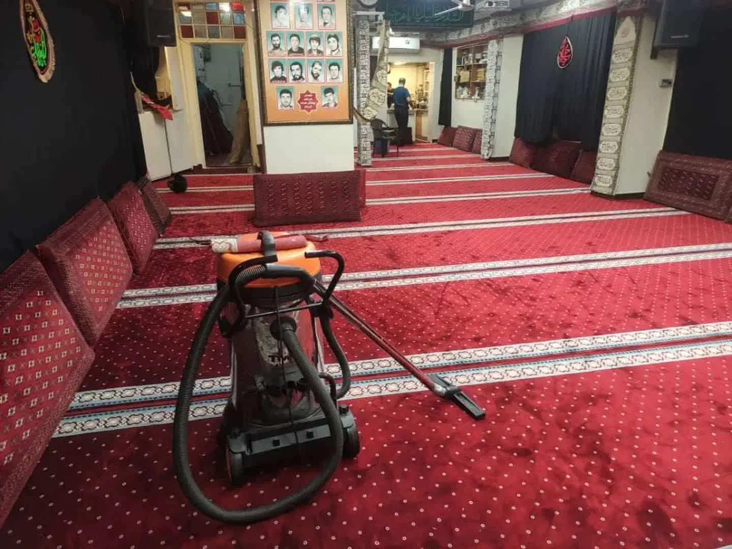 سجادهفرش برای نمازخانههای شادگان|فرش|شادگان, |دیوار