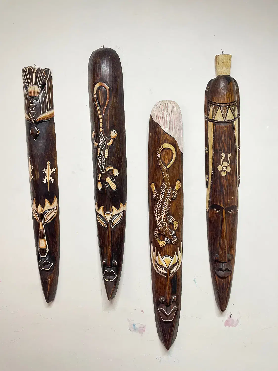 صورتک افریقایی|مجسمه، تندیس، ماکت|اهواز, کوروش|دیوار