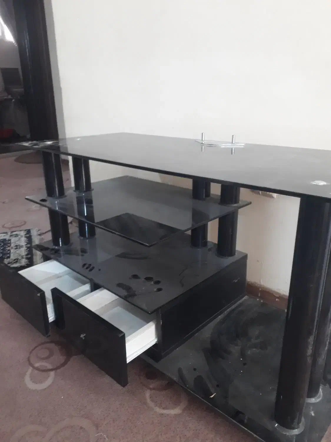 میز ال سی دی سالم با دوکشح|میز تلویزیون|فولادشهر, مسکن مهر فولادشهر|دیوار