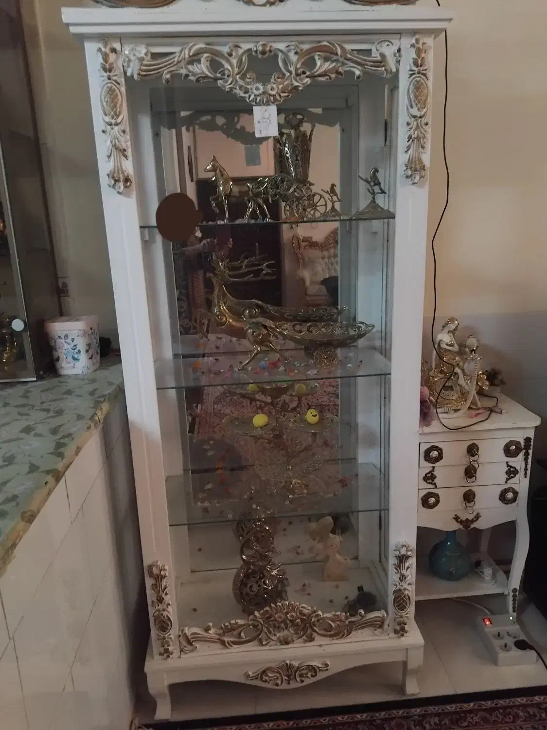 بوفه|بوفه، ویترین، کنسول|معصومیه, |دیوار