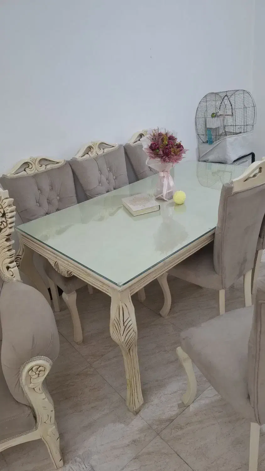 میز ناهارخوری ۶ نفره|میز و صندلی غذاخوری|تهران, شادآباد|دیوار