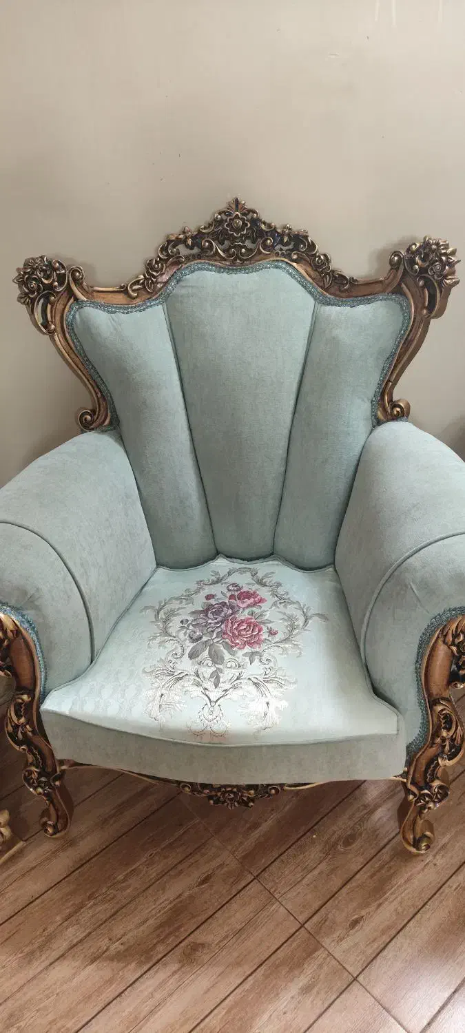 مبلمان استیل ۷نفره|مبلمان خانگی و میز عسلی|پاکدشت, پاکدشت (مامازند)|دیوار