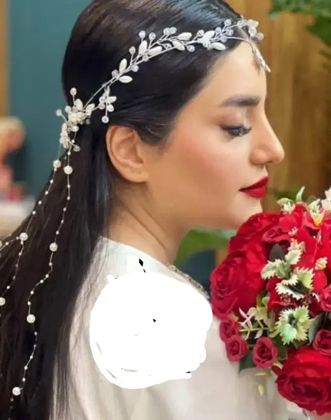 تاج تاج عروس تاج پیشانی|زیورآلات و اکسسوری|بیضا, |دیوار