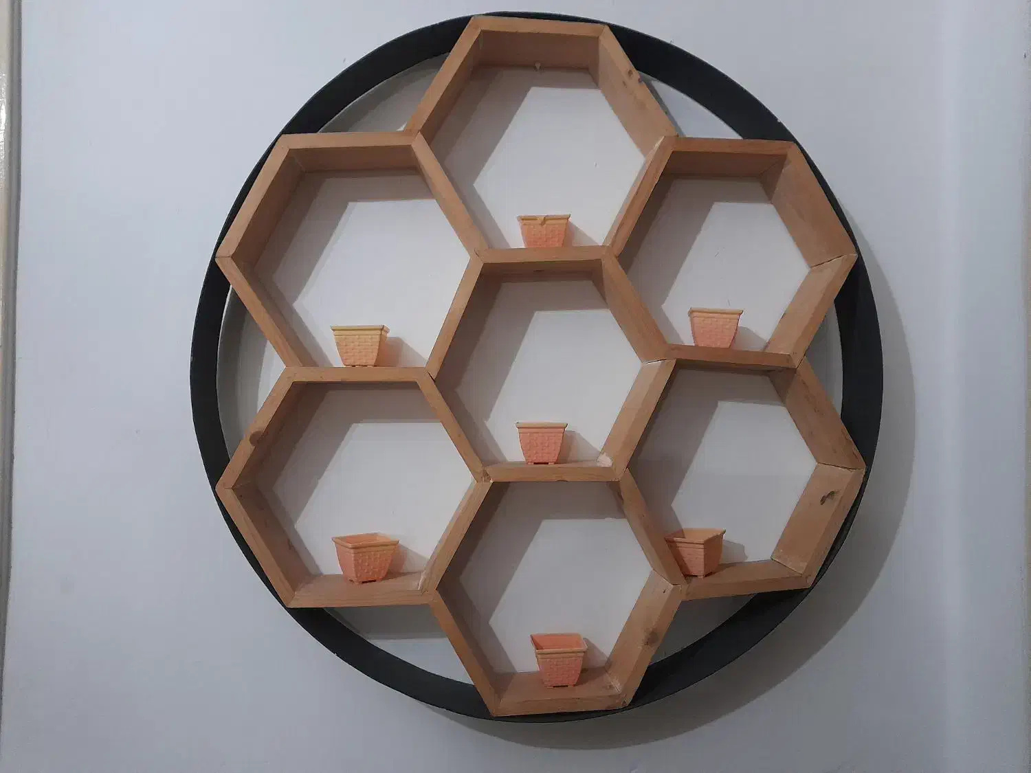 فروش دیوارکوب ترکیبی از آهن و چوب|بوفه، ویترین، کنسول|ساری, |دیوار