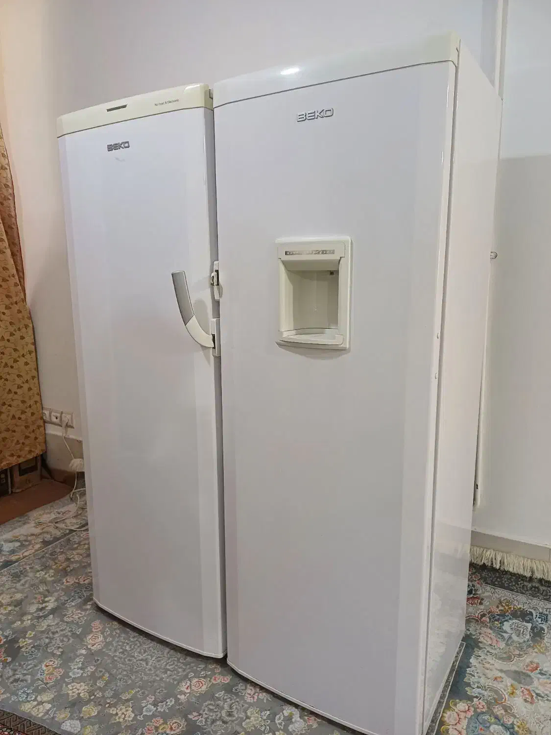 یخچال دوقلو بکو اصل ترکیه کاملا سالم ودر حد|یخچال و فریزر|مشهد, شهرک مهر آباد|دیوار