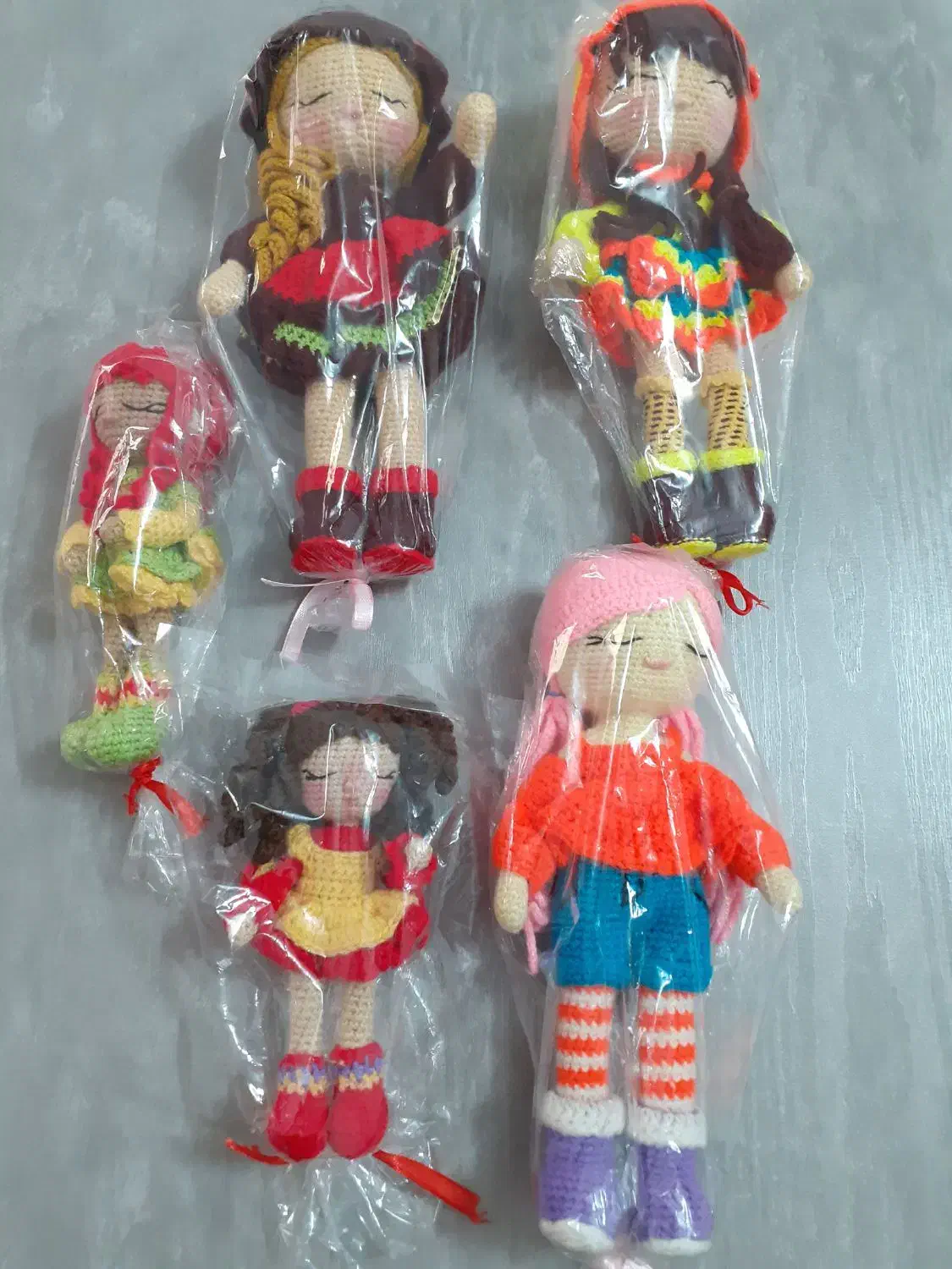 عروسک بافتنی|اسباب‌بازی بچه|بندر کنگان, |دیوار