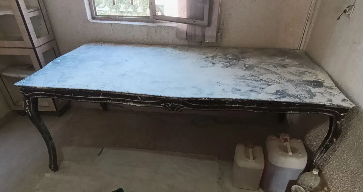 دو عدد میز بزرگ و سینک دوقلو|میز و صندلی غذاخوری|کرمانشاه, |دیوار