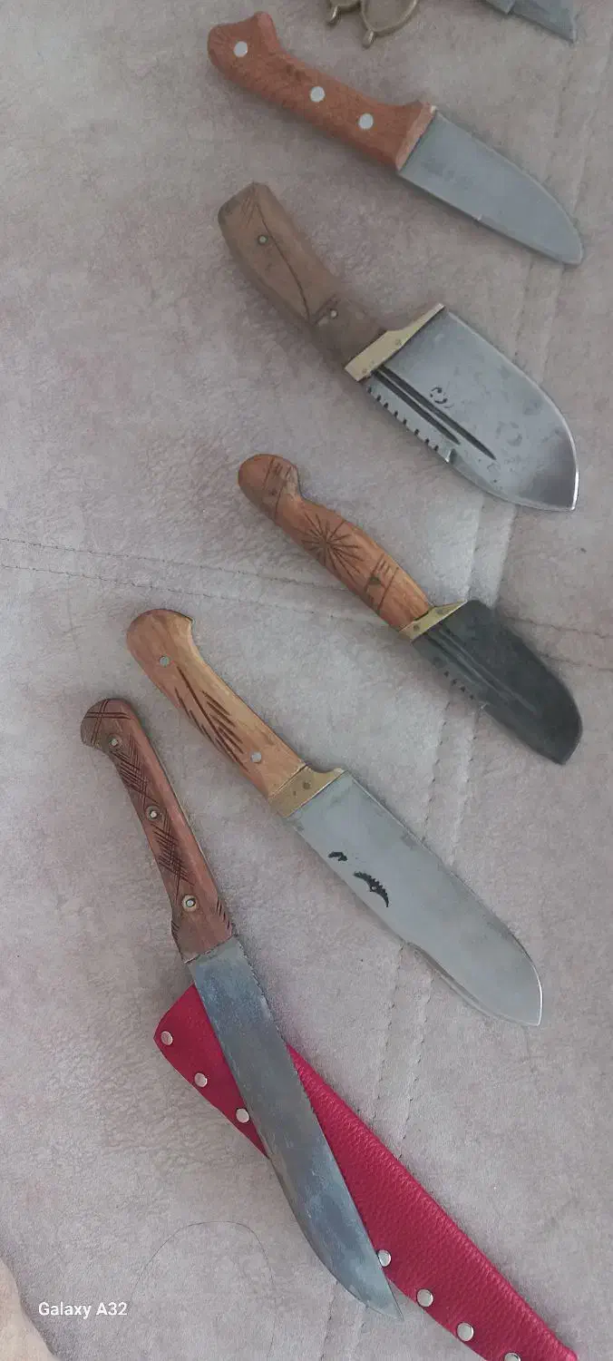 ۱۰ عدد چاقوی کلکسیونی|کوهنوردی و کمپینگ|ساوه, |دیوار