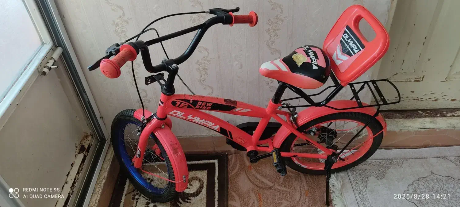 دوچرخه سایز 16 المپیا|دوچرخه، اسکیت، اسکوتر|قدس, شهرقدس|دیوار