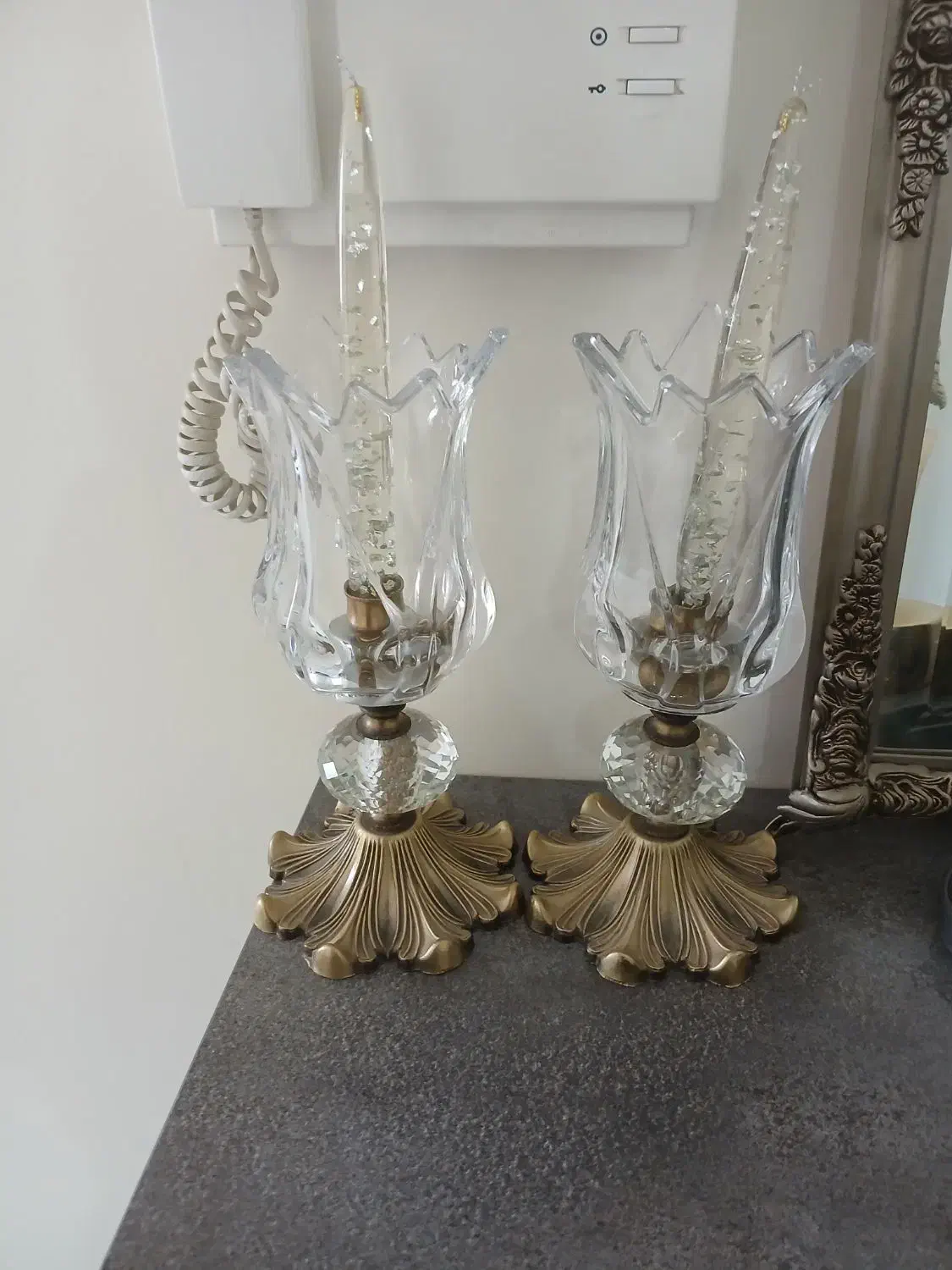 شمعدون جفت|صنایع دستی و سایر لوازم تزئینی|کرج, چمران|دیوار