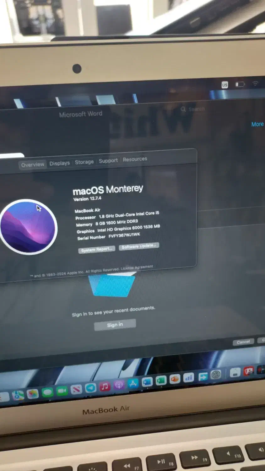 مکبوک ایر اپل Apple 2017|رایانه همراه|ساوه, |دیوار