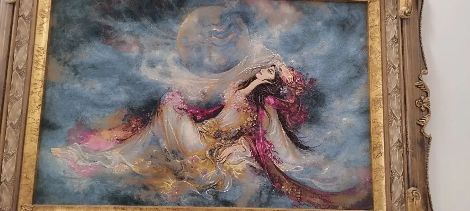 تابلو فرش دستباف ابریشم|تابلو فرش|مشهد, آزادشهر|دیوار