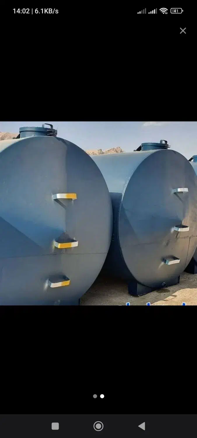 مخزن سوخت صنعتی با ورق فولادی|ماشینآلات صنعتی|سمنان, |دیوار