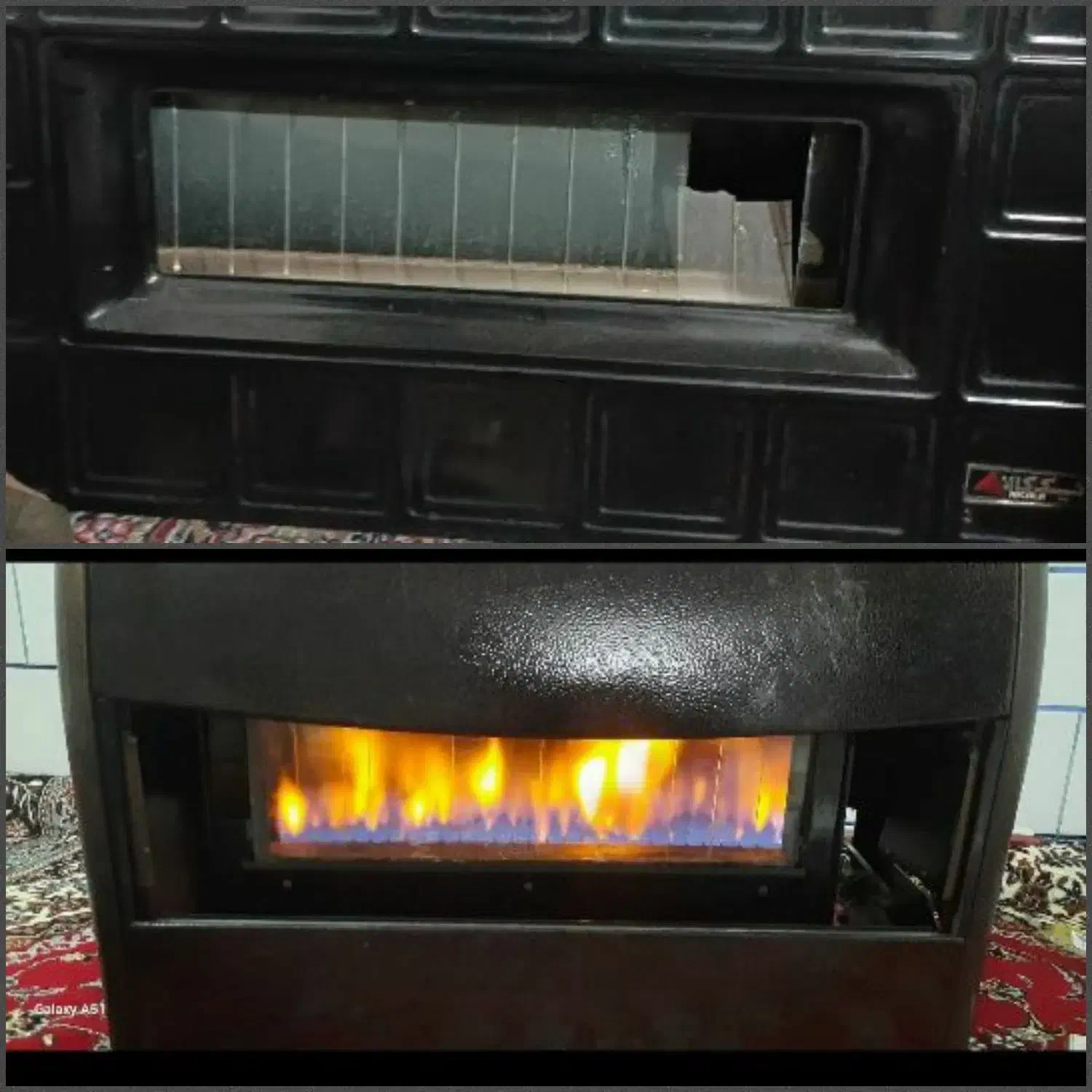 شیشه بخاری داخلی بیرونی موجوده تعمیربخاری وشومینه|خدمات پیشه و مهارت|کرمان, |دیوار