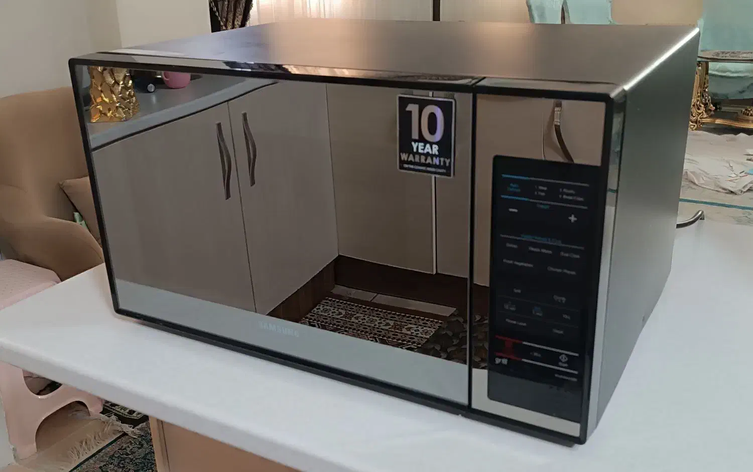 مایکروویو 40 لیتری سامسونگ در حد نو|اجاق گاز و لوازم برقی پختوپز|قم, عمار یاسر|دیوار