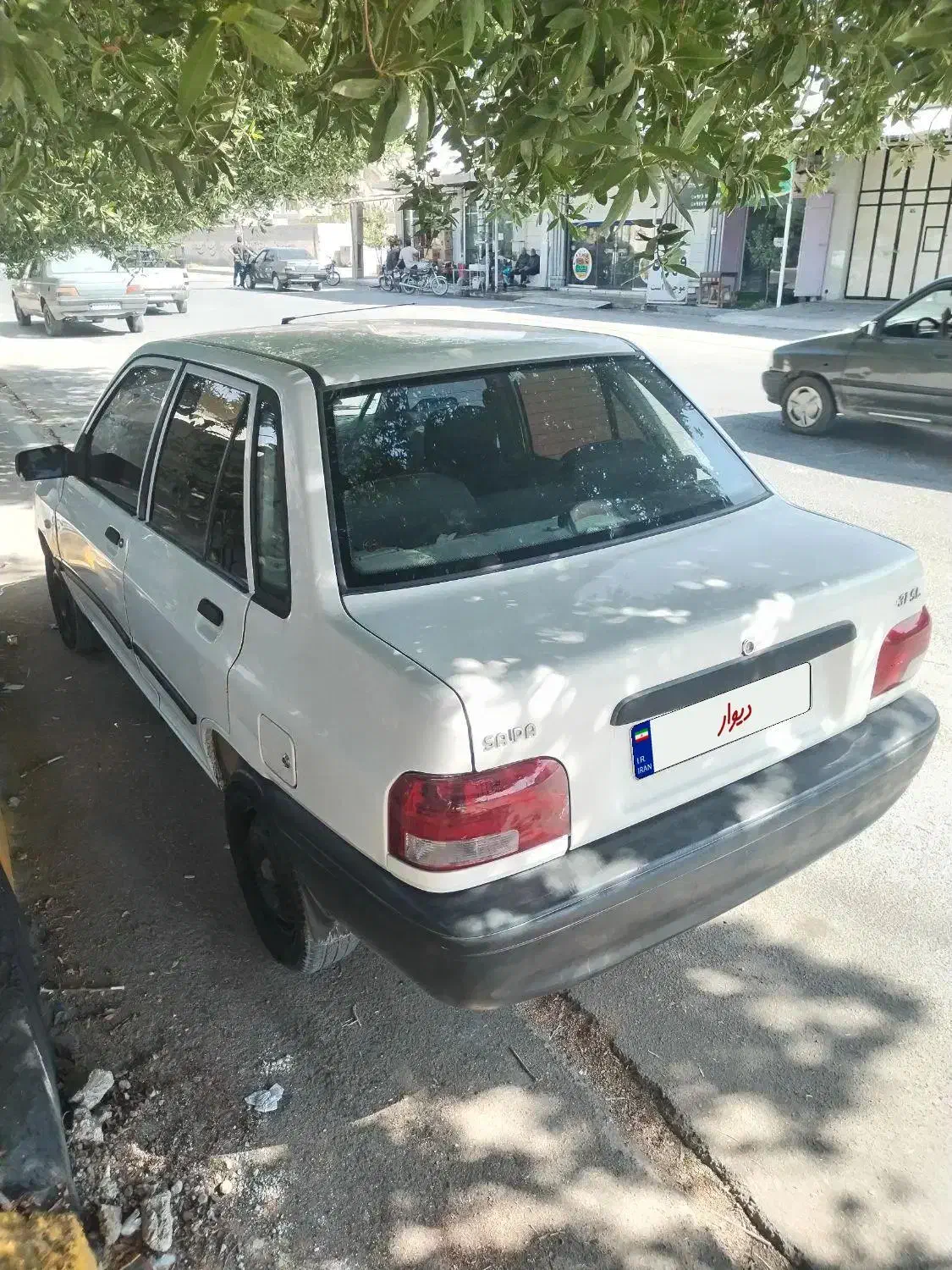 پراید خانگی مدل 93 دوگانه سوز شرکتی بدون رنگ|خودرو سواری و وانت|قیروکارزین, |دیوار