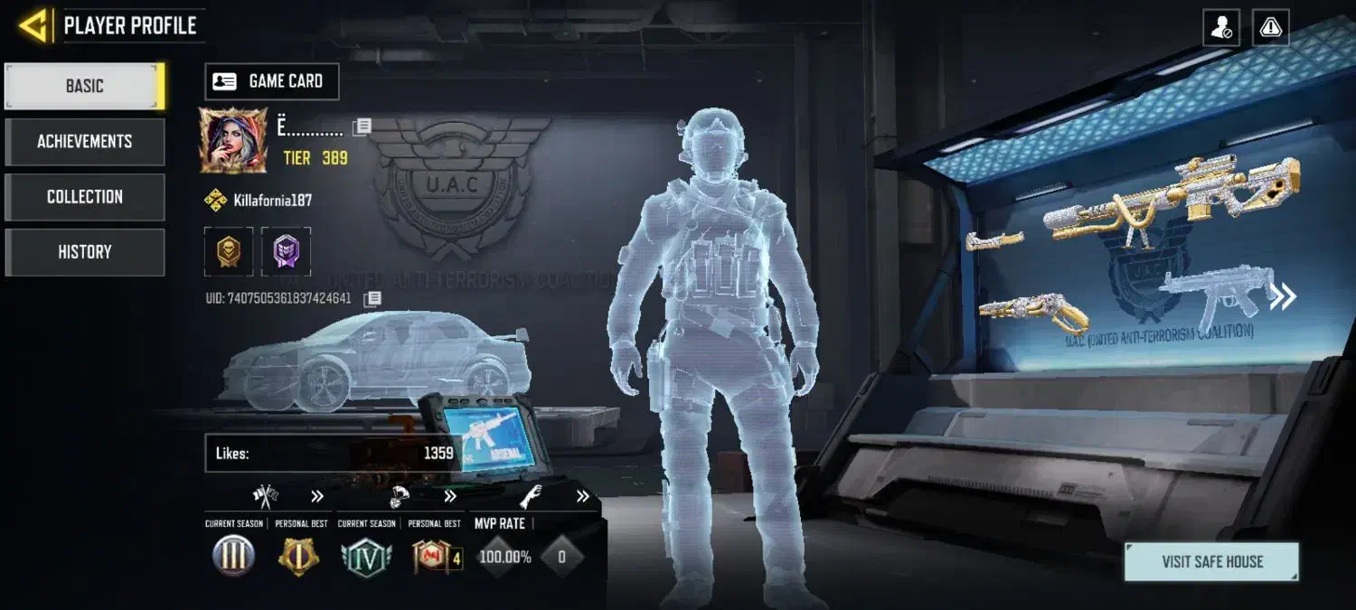 اکانت کالاف|کنسول، بازی ویدئویی و آنلاین|کرمان, |دیوار