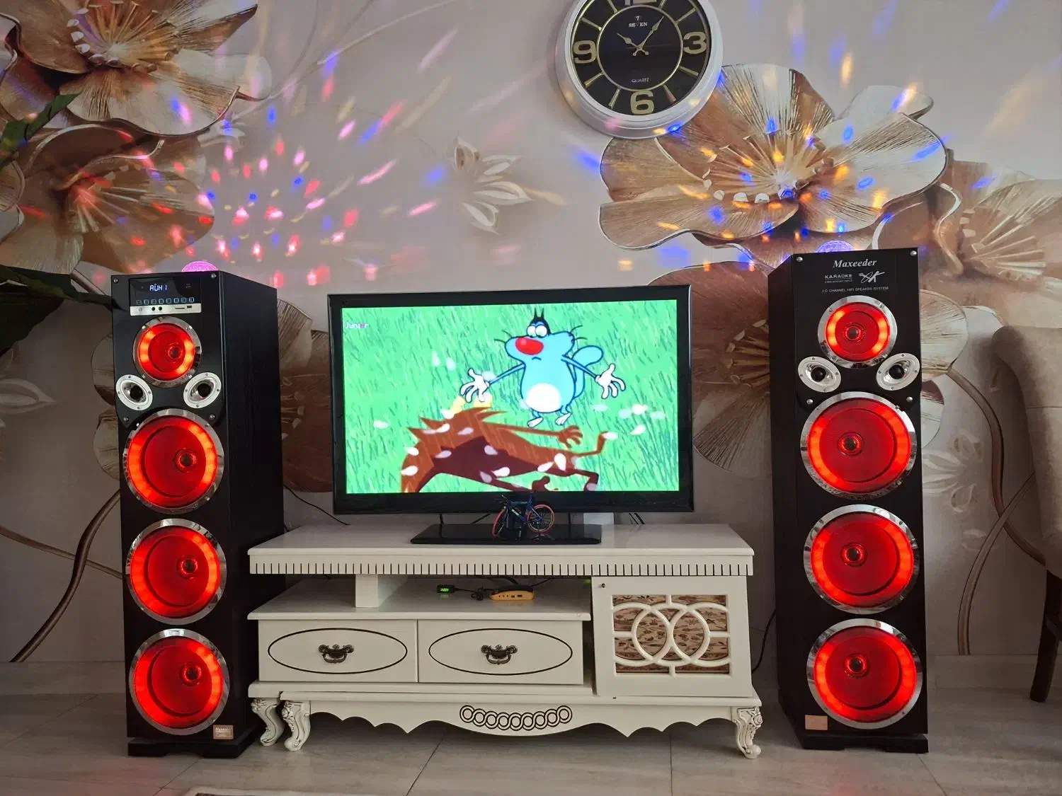 دو عدد باند مکسیدر|سیستم صوتی خانگی|شازند, |دیوار