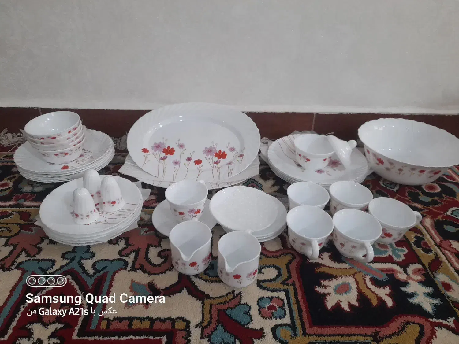 سرویس اکروپال ۶نفره|ظروف سرو و پذیرایی|دزفول, |دیوار