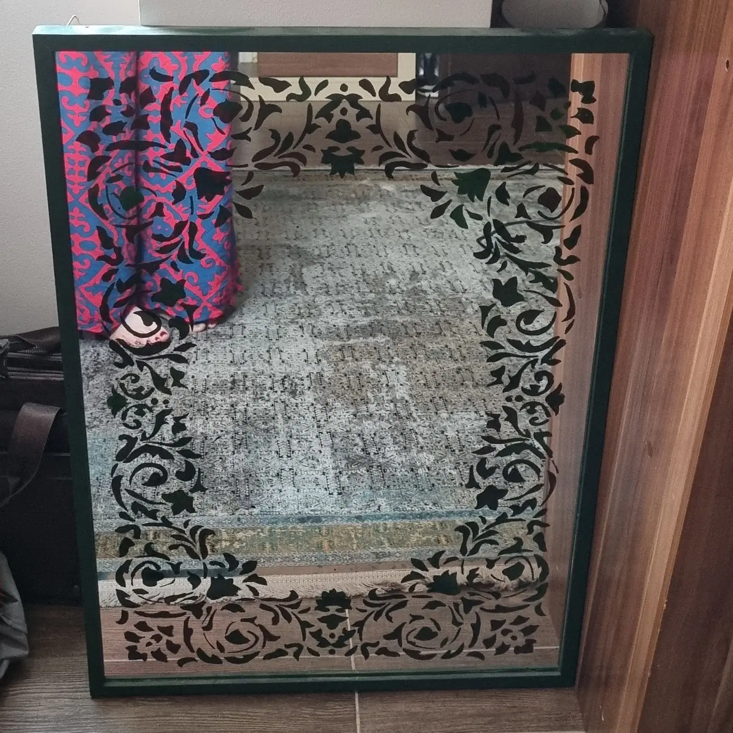 آینه دست ساز سبز|آینه|تهران, دبستان|دیوار
