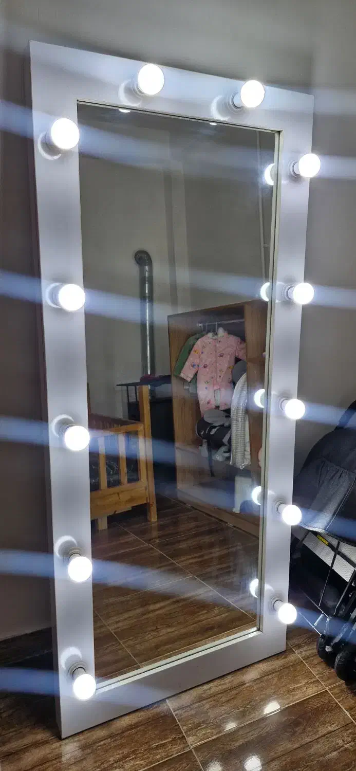 آینه قدی چراغ دار|آینه|رشت, معلولین|دیوار