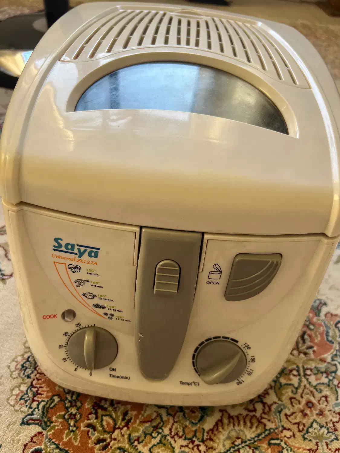 سرخ کن مدل Zg27a|اجاق گاز و لوازم برقی پختوپز|تهران, کوی بیمه|دیوار