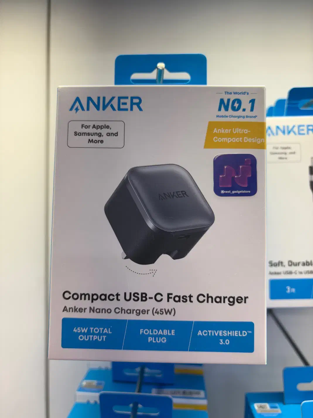 شارژر ۴۵ وات انکر ۳ پین اپل استوری اورجینال Anker|لوازم جانبی موبایل و تبلت|تهران, سیمای ایران|دیوار