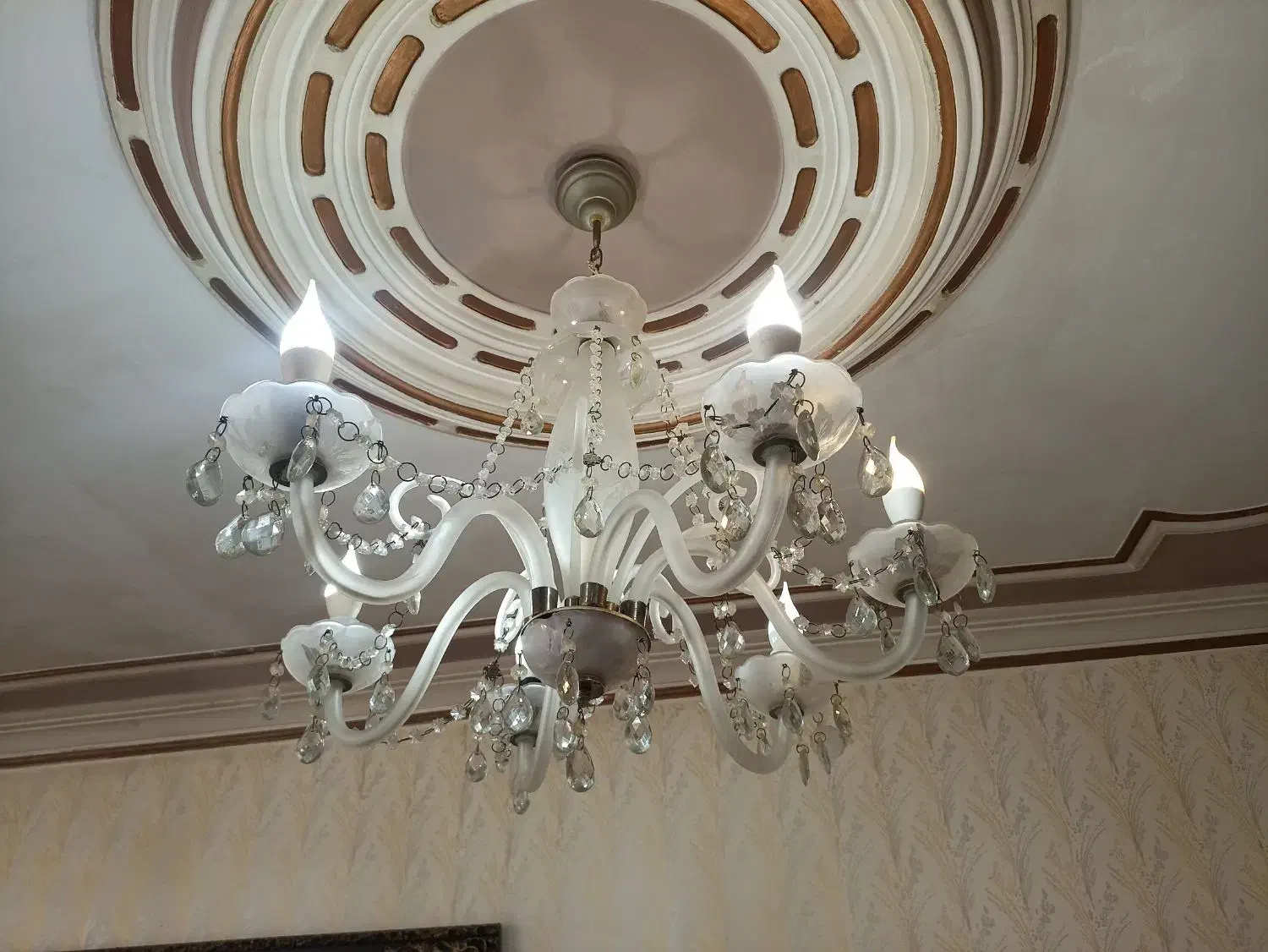 لوستر برنز|لوستر و چراغ آویز|کرمانشاه, |دیوار