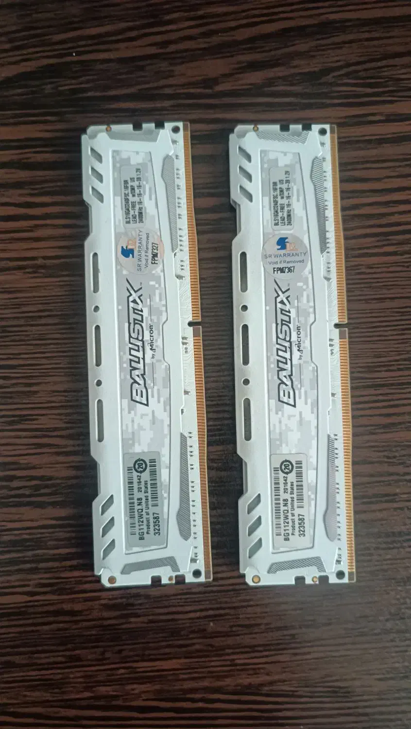 Ram کروشیال  Dual 16*2|قطعات و لوازم جانبی رایانه|پرند, فاز ۵|دیوار